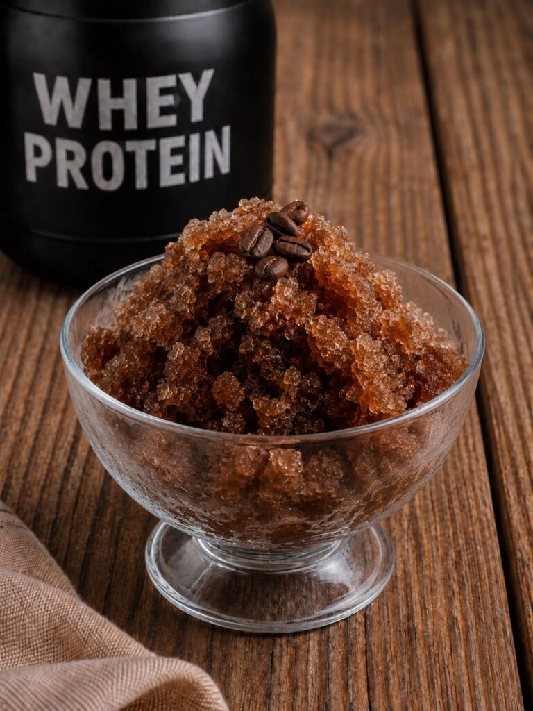 Granita de Café Proteica