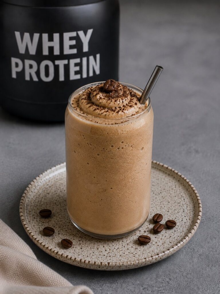 Shake de Pasta de Amendoim com Banana